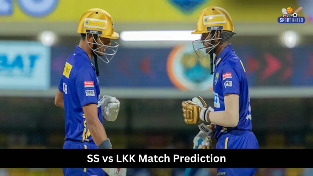 SS vs LKK Match Prediction